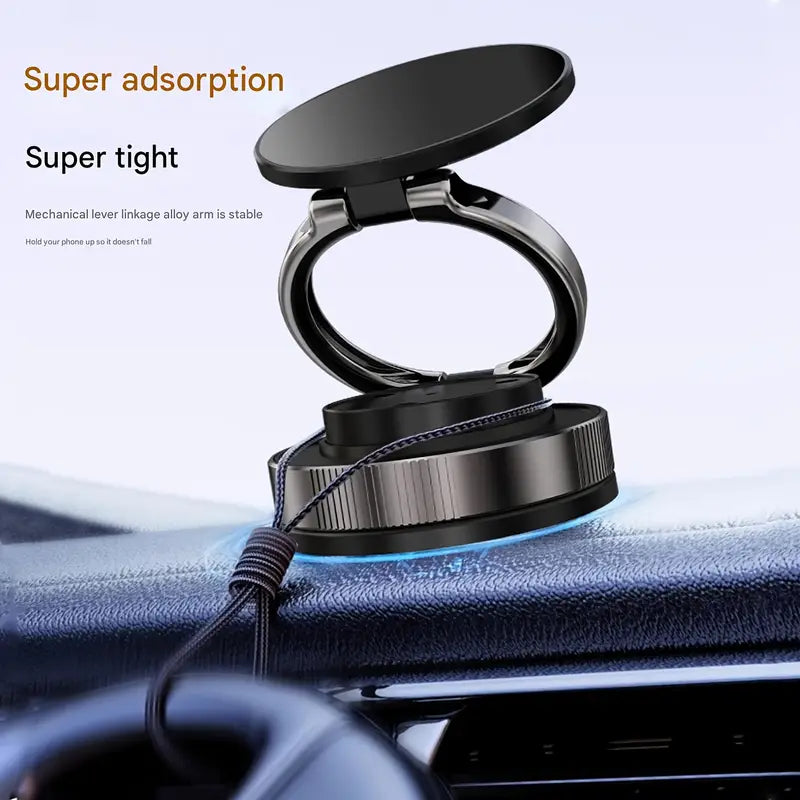 Car Phone Holder - 360 Degree Rotatable Magnetic Mount