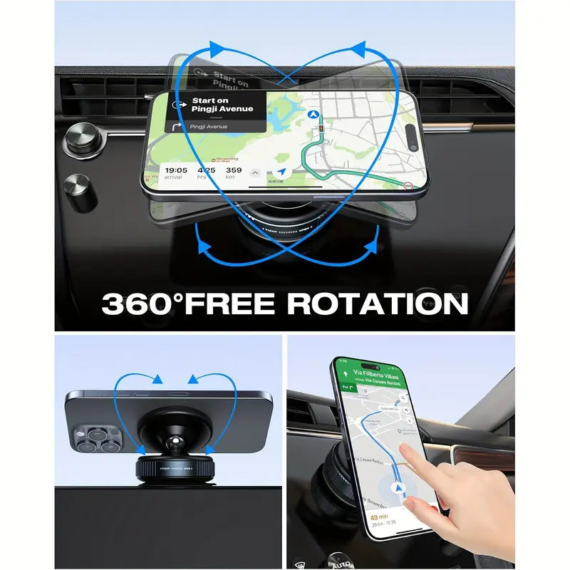 Vacuum Magnetic Phone Holder Stand