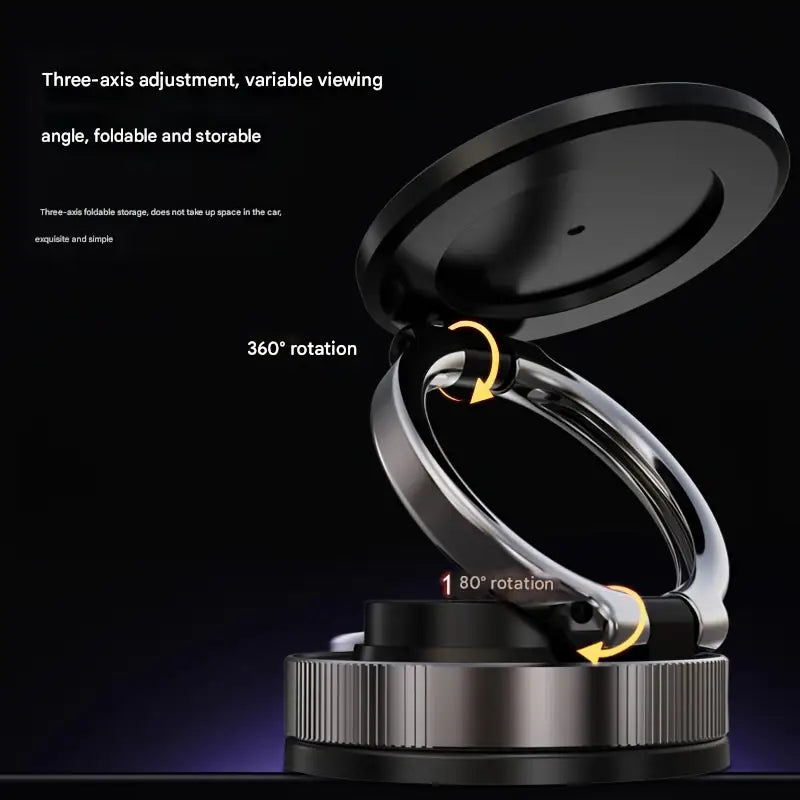 Car Phone Holder - 360 Degree Rotatable Magnetic Mount