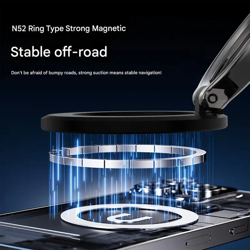 Car Phone Holder - 360 Degree Rotatable Magnetic Mount