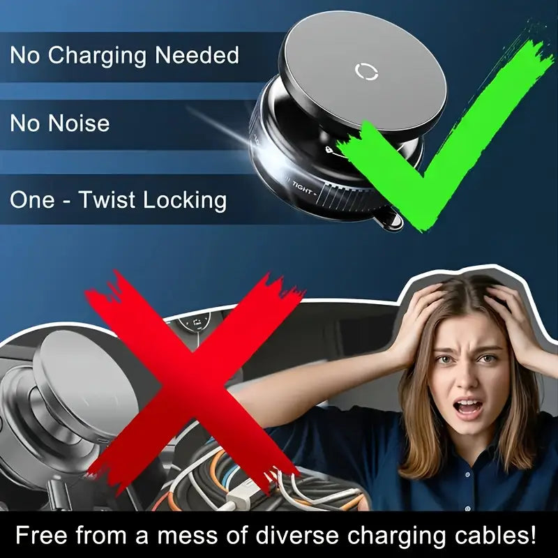 Adjustable Multi-Angle Magnetic Car Phone Holder