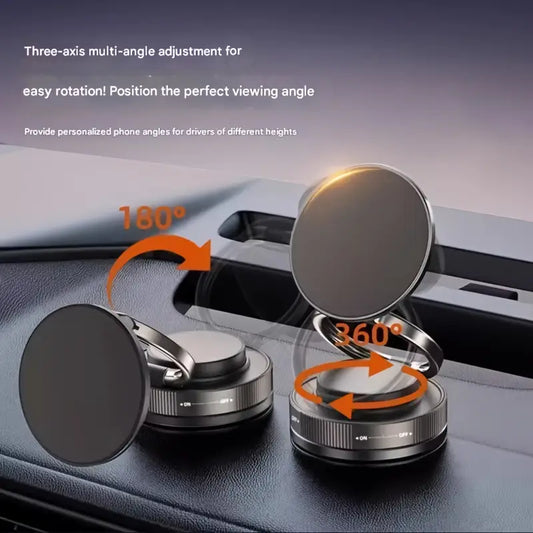 Car Phone Holder - 360 Degree Rotatable Magnetic Mount