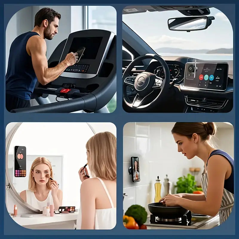 Adjustable Multi-Angle Magnetic Car Phone Holder