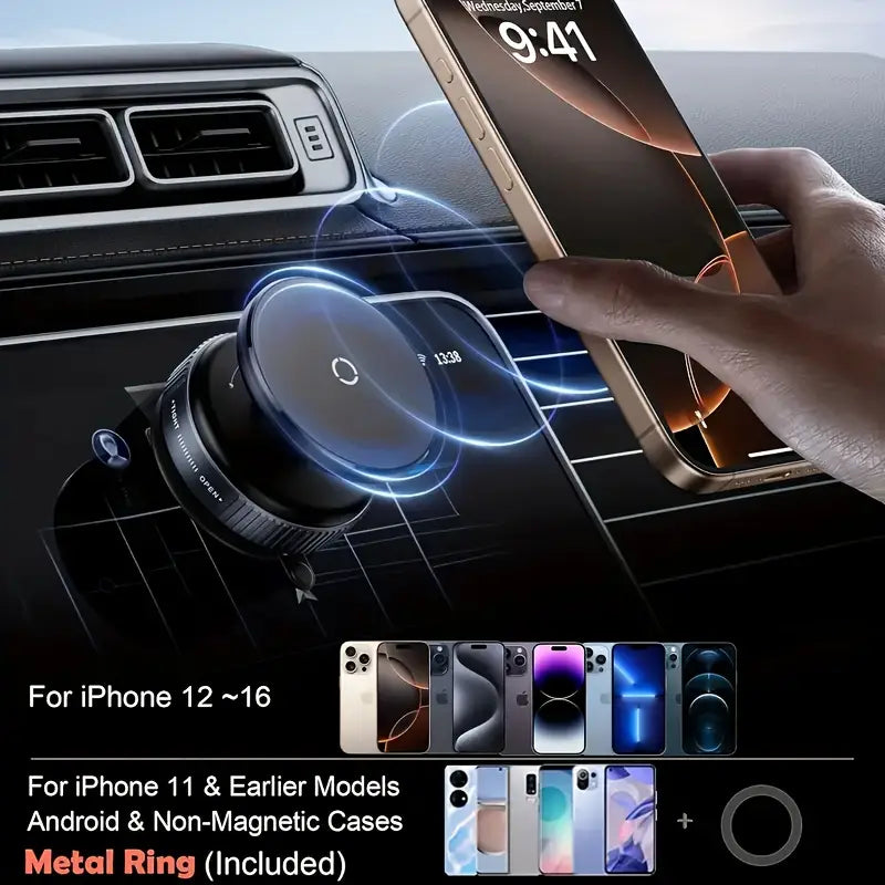 Adjustable Multi-Angle Magnetic Car Phone Holder